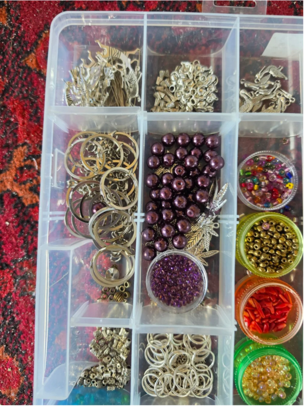 jewelry making and beads! all top notch quality .no plastic. all czech. natural